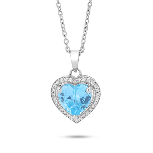 Elegant Sky Blue Pendant