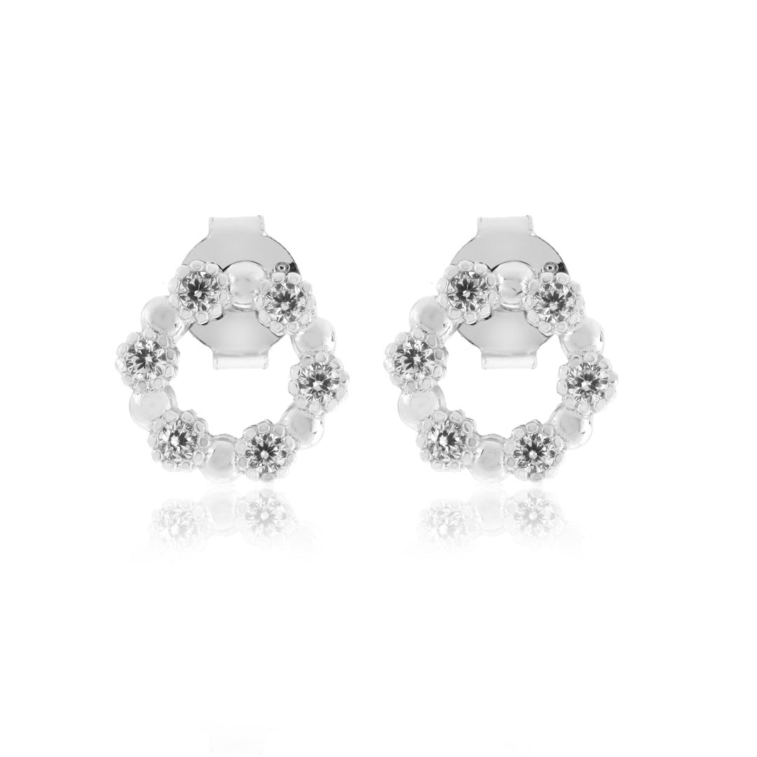 Circle of Life Cubic Zircon Earring