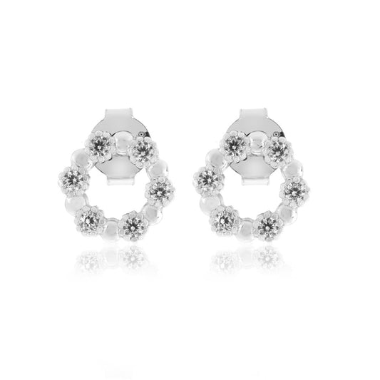 Circle of Life Cubic Zircon Earring