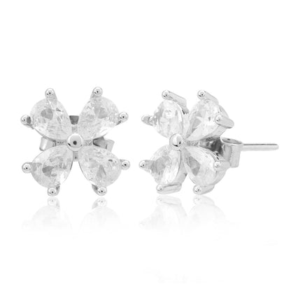 Clove Flower Cubic Zircon Earring