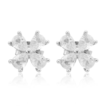 Clove Flower Cubic Zircon Earring