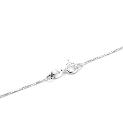 925 Sterling Silver Box Chain necklace 20"