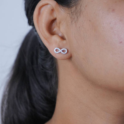 Infinity Zircon Earring