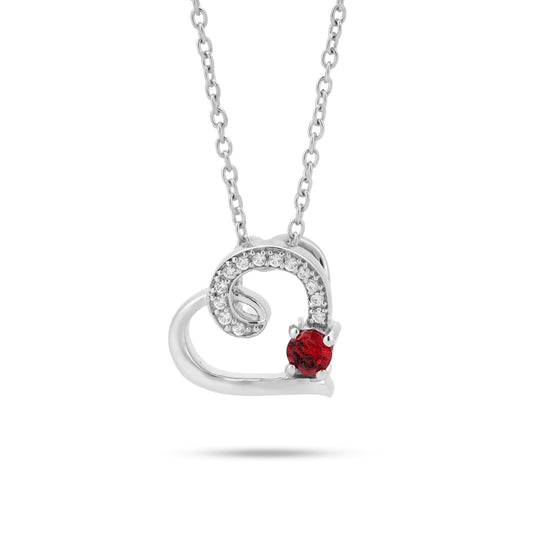 Romantic Heart Design Pendant