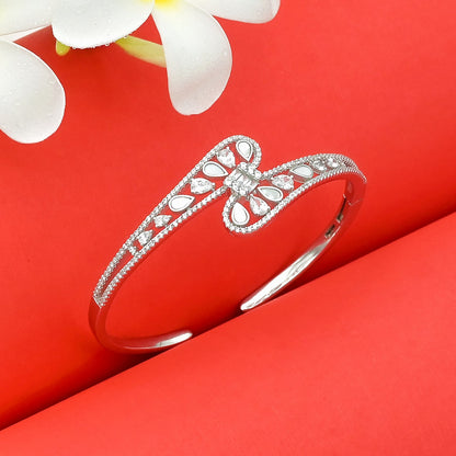 Bypass Silver Bangle